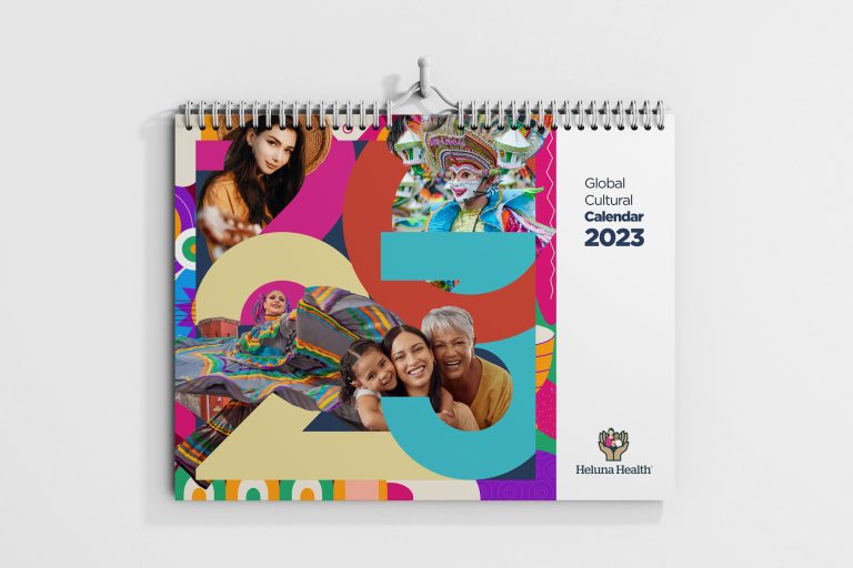 Diseño de portada de calendario