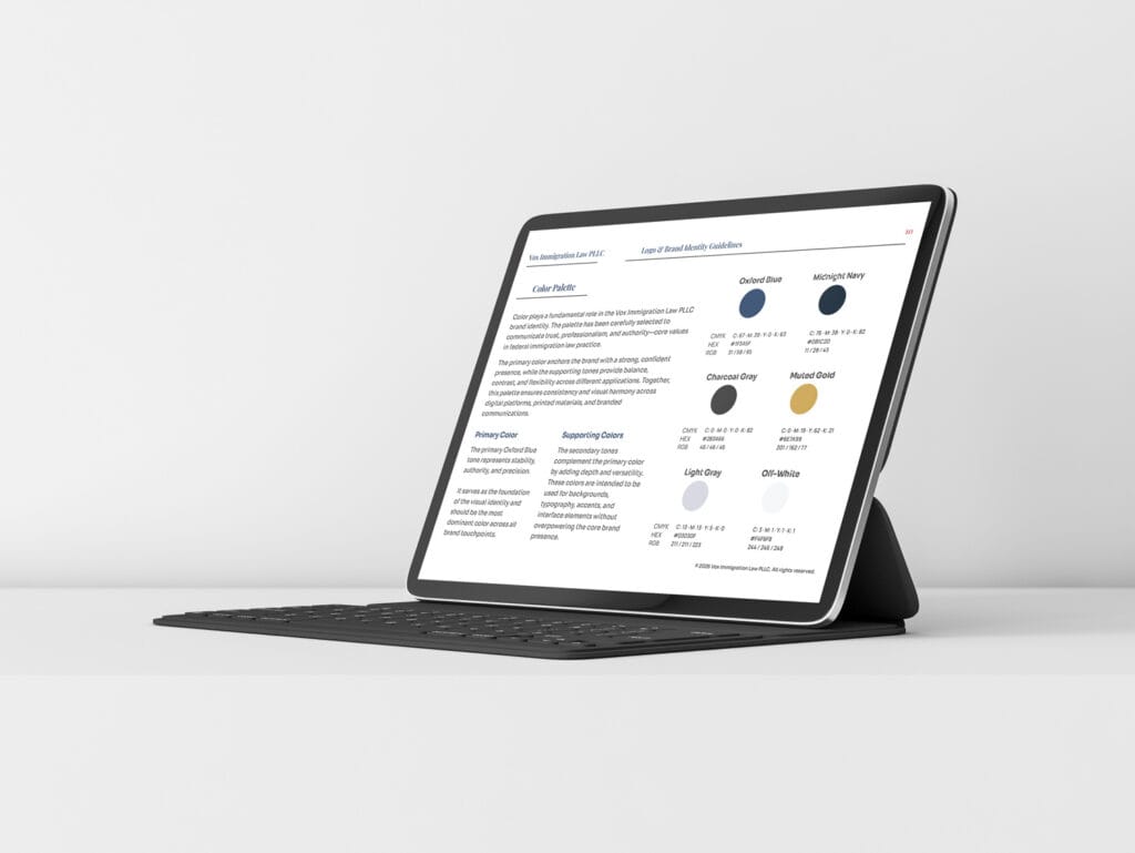 Branding Manual Law Firm PDF