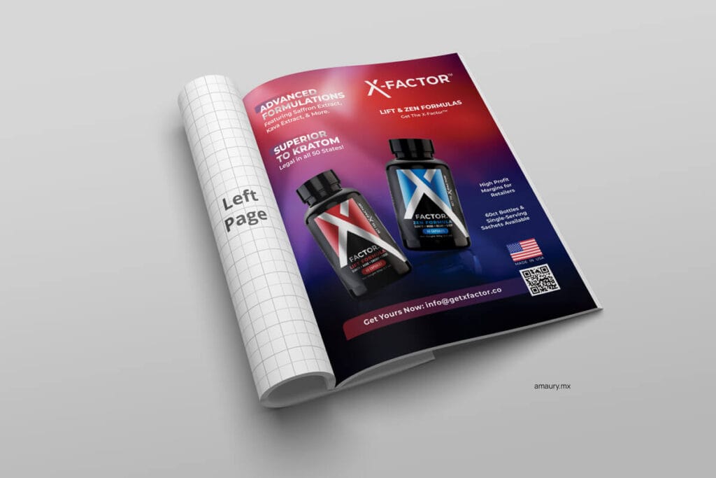 Magazine xfactor mockup