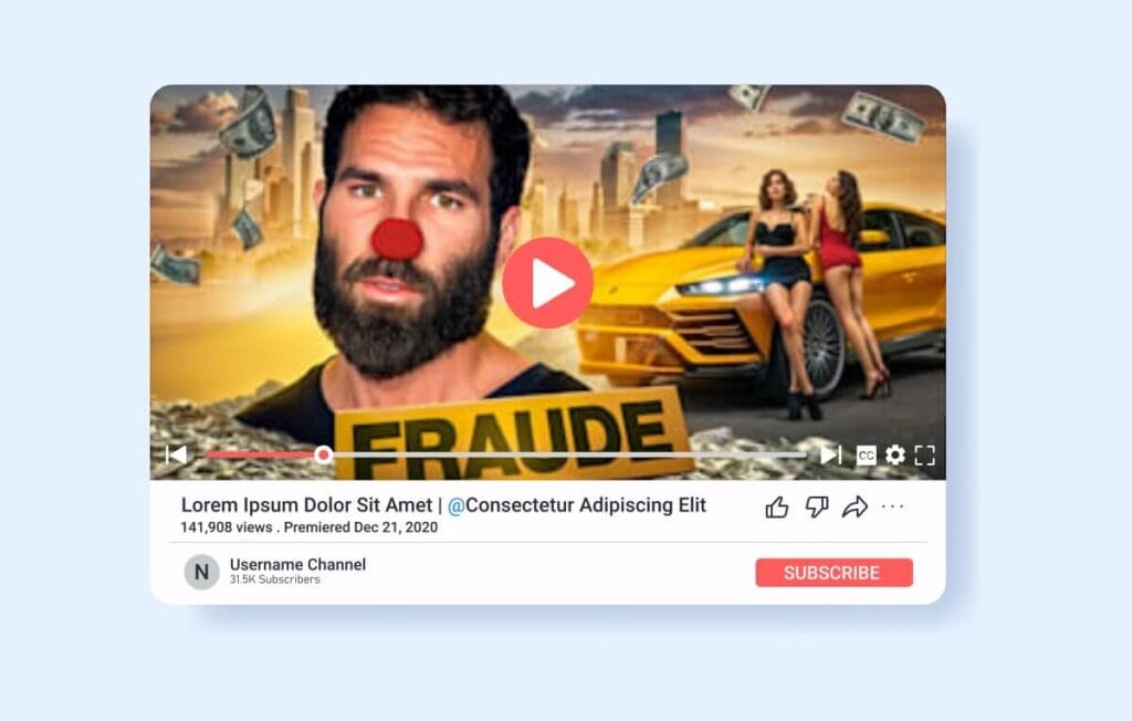 Thumbnail design youtube